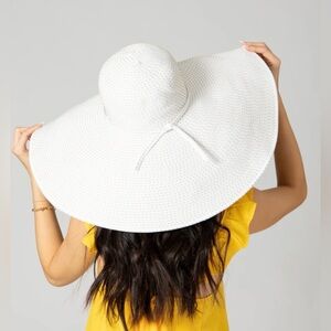 NWT San Diego Hat Company Sun Hat 8” Wide Brim Floppy UPF50